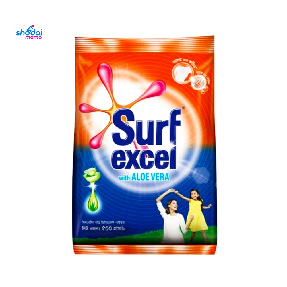 Surf Excel Detergent Powder With Aloe Vera 500gm
